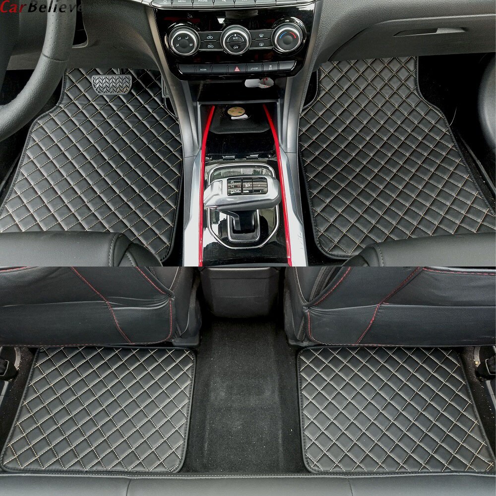 Auto Geloven Auto Vloermatten Voor Renault Logan Megane 2 Captur Kadjar Fluence Laguna 2 Scenic Koleos Espace Accessoires Tapijt tapijt: color 2