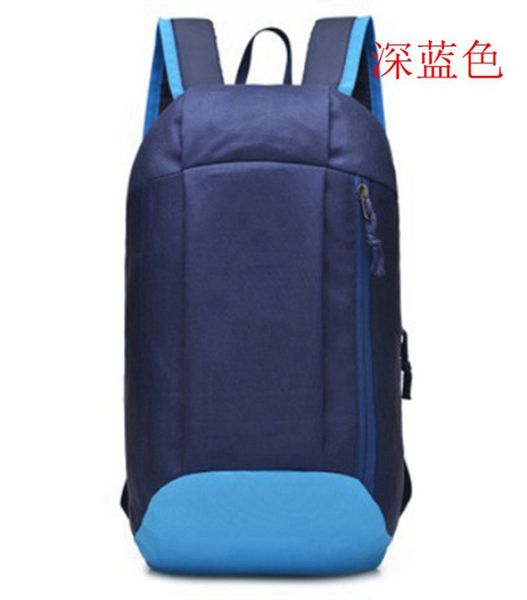 Sac à dos étanche 10L pour Sports de plein air léger, sac à dos pour Sports de plein air, voyage randonnée avec fermeture éclair avec ceinture ajustable, pour hommes, femmes et enfants: Bleu foncé
