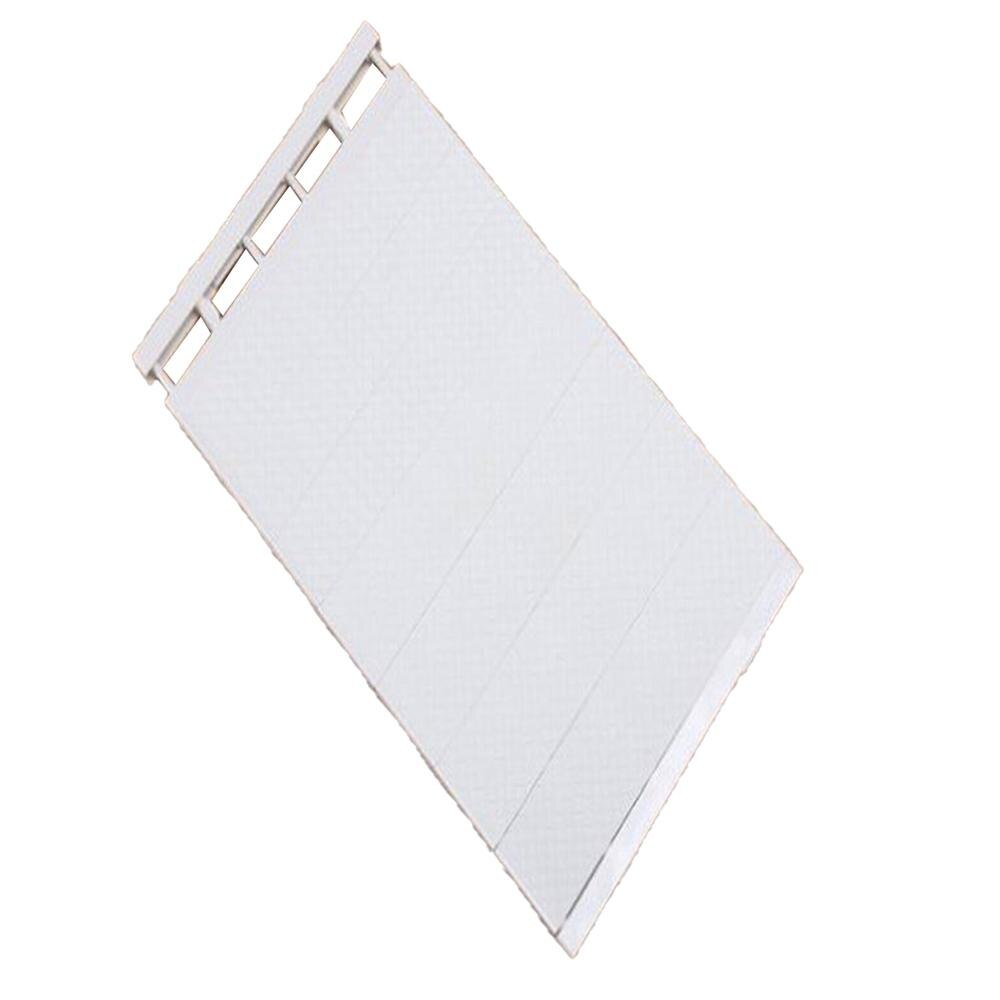 Adjustable Closet Organizer Storage Shelf Wall Mounted Kitchen Rack Space Saving Wardrobe Decorative Shelves Cabinet Holders: white-50-80cm