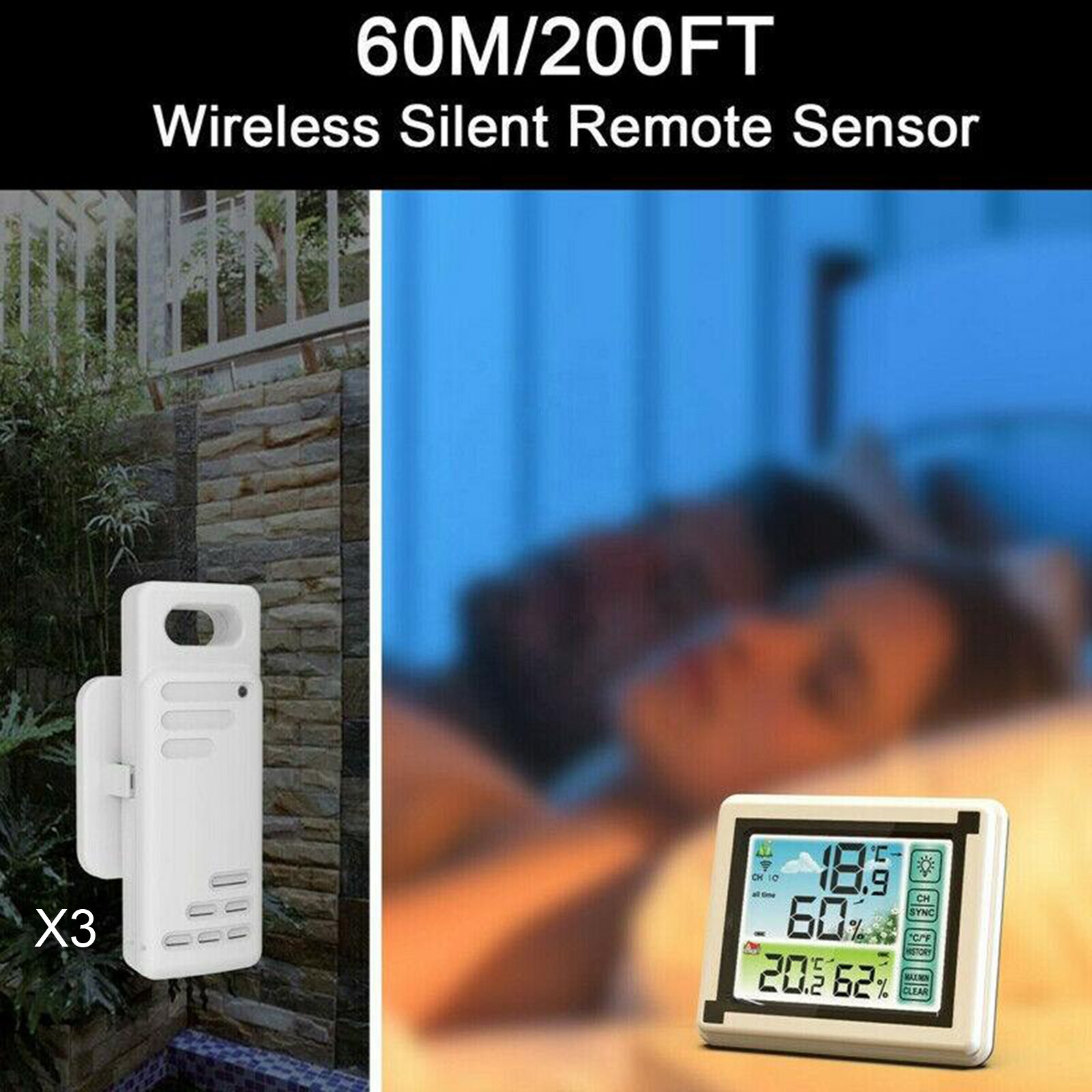 Weather Station Wireless Weather Station with Outdoor Sensor