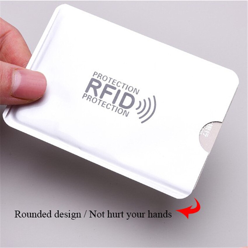 10pcs/set Anti-magnetic RFID Credit Card Sleeve Anti-theft Anti-Scan Card Sleeve Protection Card Holder Sleeve Credit Card Cover