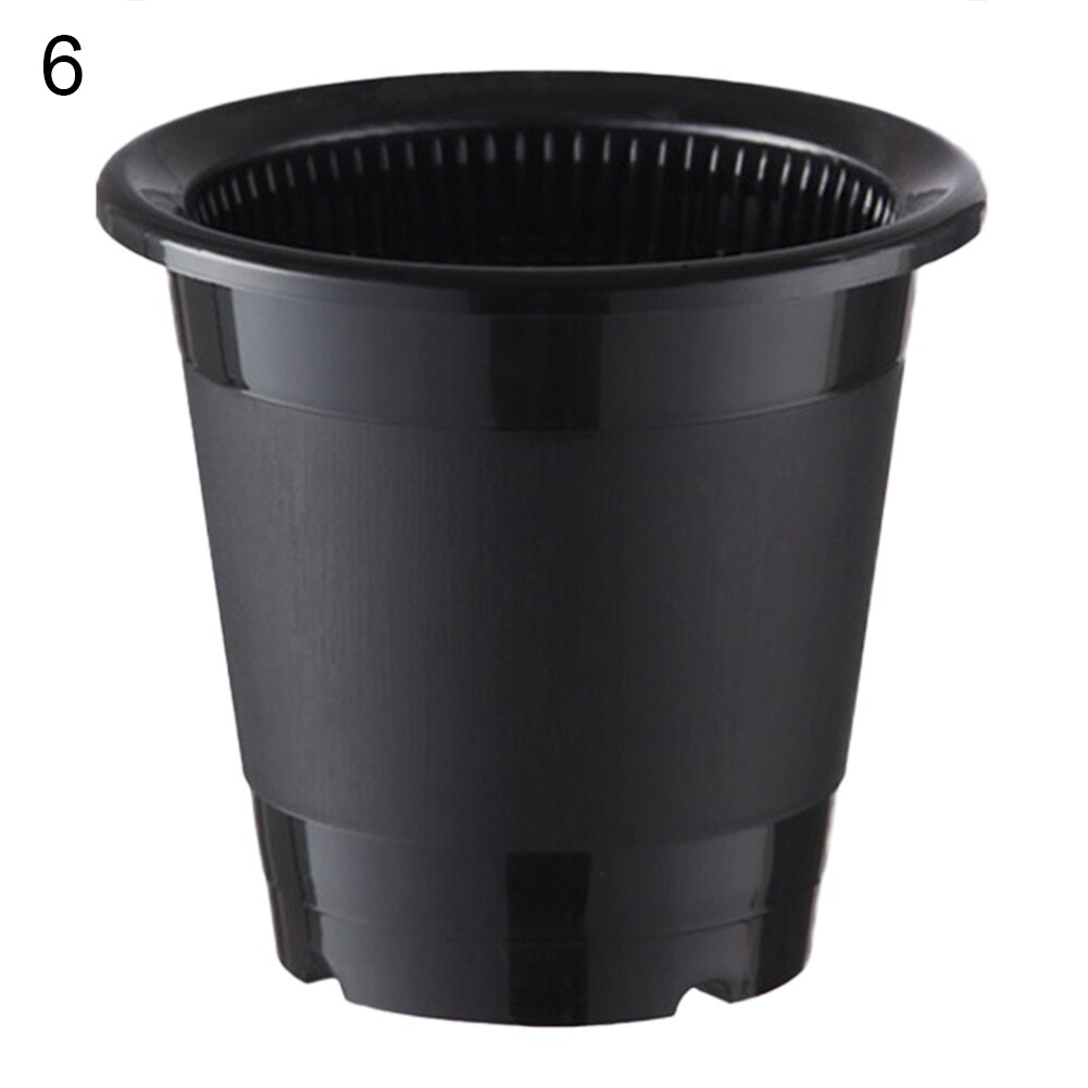 Drainage Slotted Hole Succulents Orchid Flower Inner Outer Pot Container Home Office Decor Planter Desktop Flower Pots