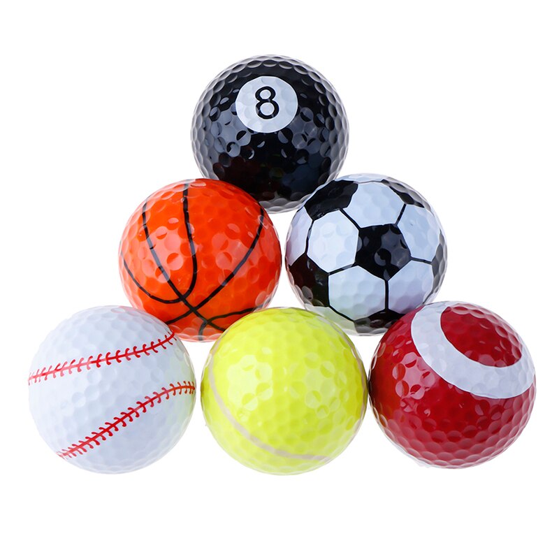 1 X Outdoor Sports Golf Ball Golf Game Strong Resilience Force Sports Practice Ball