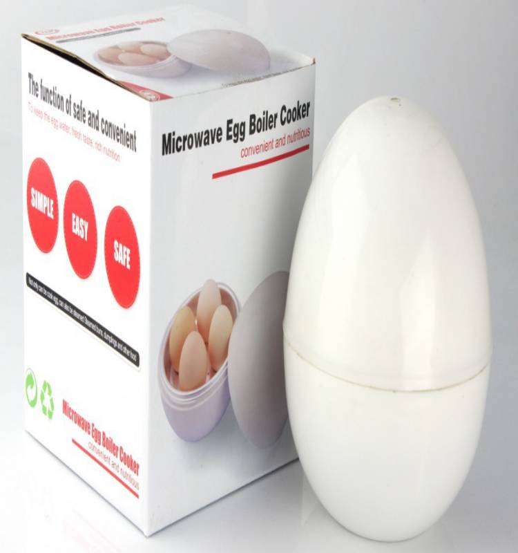 4 Eggs Kitchen Tools Cooking Gadgets Egg Cooker for Microwave Oven