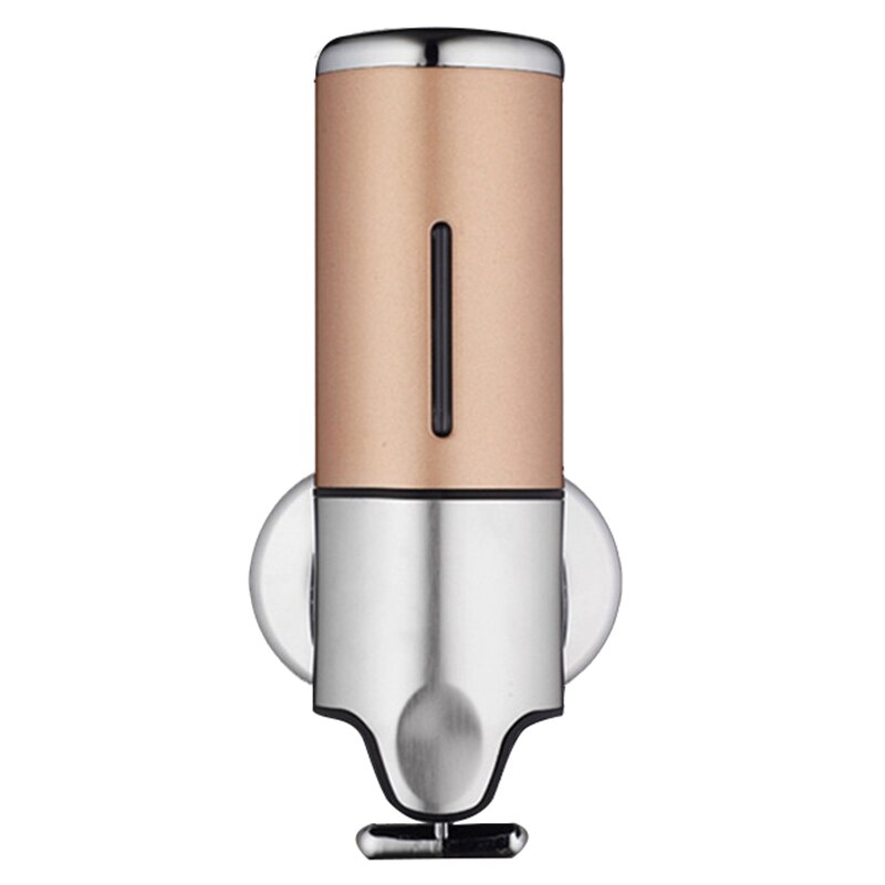 500ml Soap Dispenser Stainless Steel Bathroom Shower Lotion Shampoo Wall Mount For Wash-Bathroom Kitchen: 01 as show