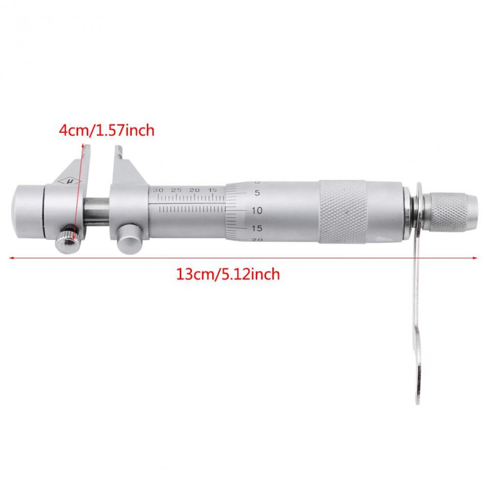 5-30mm Range 0.01mm Micrometer measure caliper gauge Precision Inside Micrometer Hole Bore Internal Diameter Gage Gauge