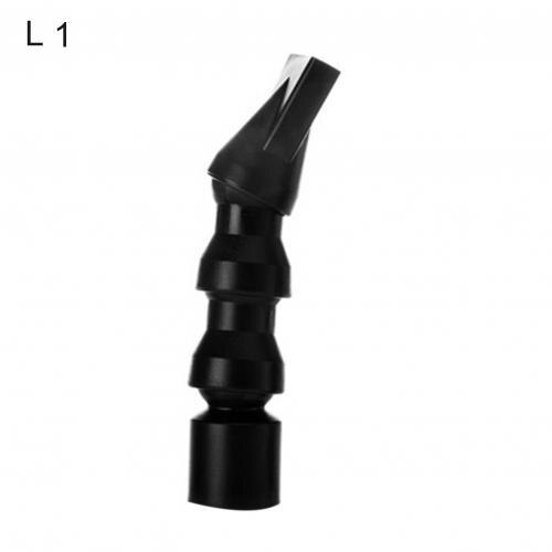 Aquarium water-Nozzle Water Flow Accelerator Flat Duckbill Shape 360 Degree Rotation Connector Aquarium Tornado-Nozzle Fish Tank: L  1