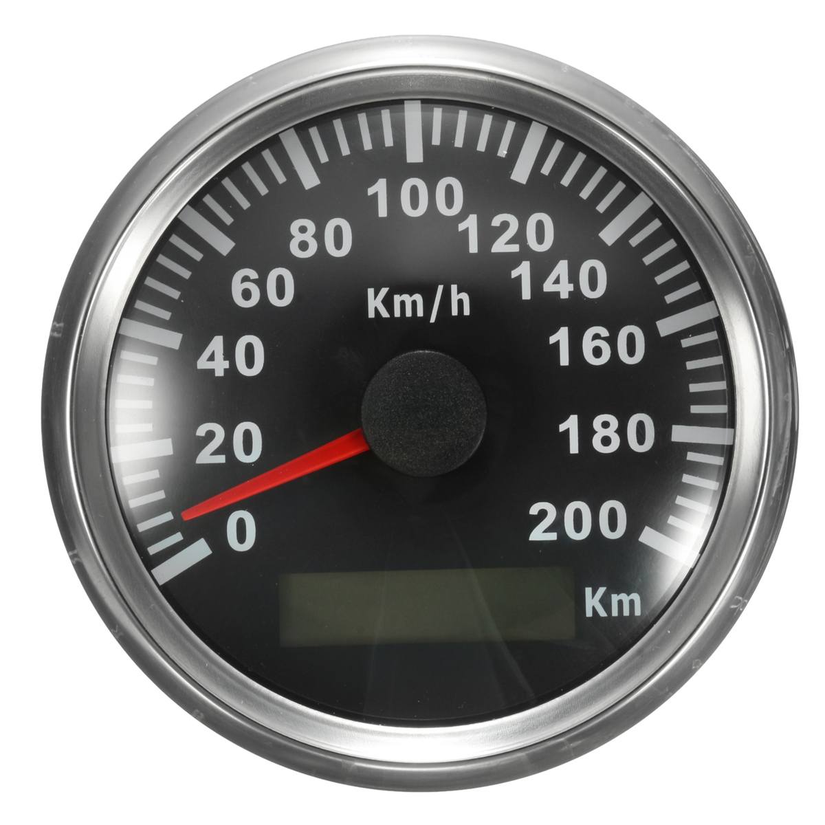 85mm 200 KM/H GPS Speedometer Waterproof Stainless Digital Gauges Universal Car Motorcycle Auto Stainless Gps Speedometer