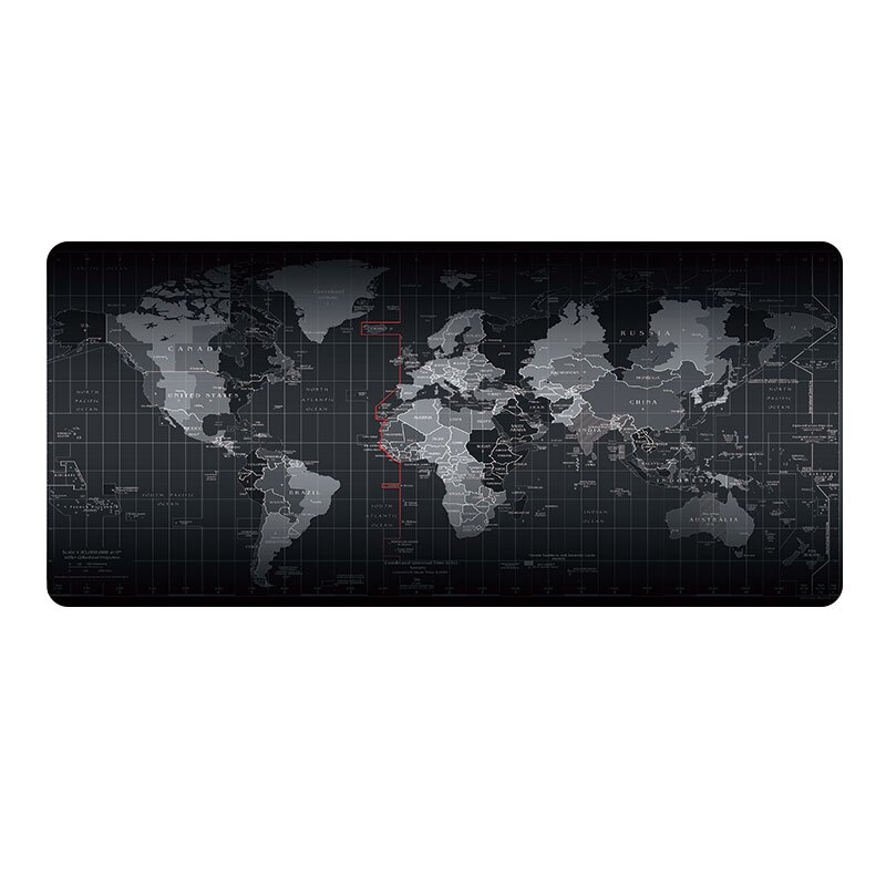 Mouse Pad Large Mouse Pad Mousepad Gaming Gamer Keyboard And Mouse Laptop Mat Computer Mause Pads Desk Mat World Map Big Size