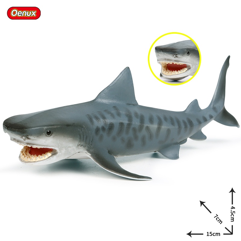Oenux Zee Leven Onderwater Wereld Walvishaai Krab Schildpad Action Figure Aquarium Ocean Marine Dieren Model Pvc Onderwijs Kinderen Speelgoed