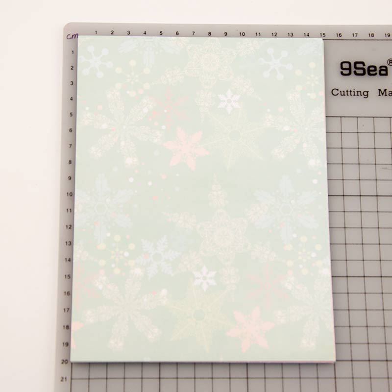 Snowflake ChristmasScrapbooking Background Paper Pads 8inch Patten Papers for DIY Card Making Scrapbook Junk Journal Paper Craft