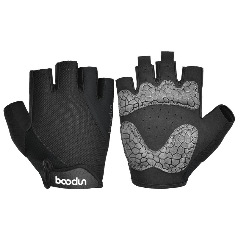BOODUN Summer Men Women Cycling Gloves Half Finger Gym MTB Hand Gloves GEL Breathable Pad Road Mountain Bike Bicycle Glove