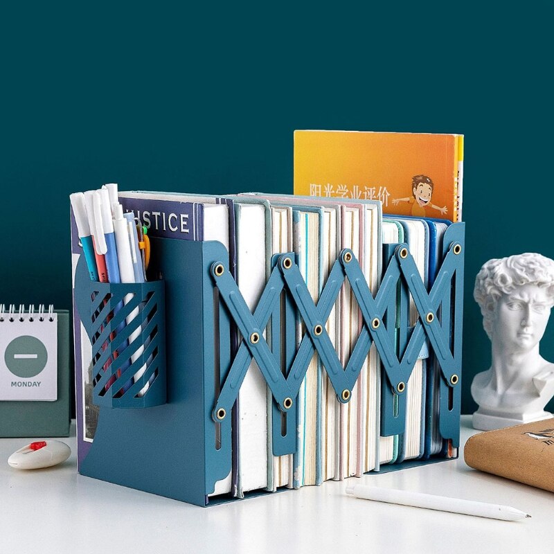 Adjustable Book Ends for Book Shelves Metal Book Ends for Home Office Book Shelf Holder Home Decorative Book Stoppers