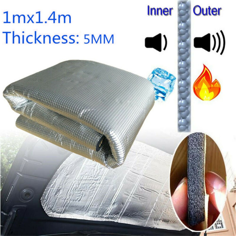 High temperature resistance Thermal Heat Insulation Thermal Silver Mat