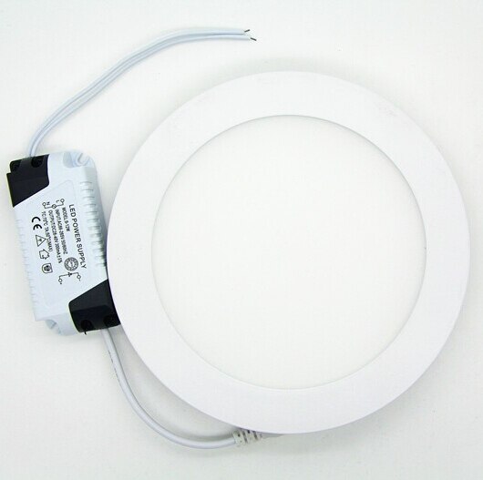 AC 85-265 V Led-paneel Licht 12 W LED plafondlamp Ronde ultradunne LED downlight, indoor verlichting,