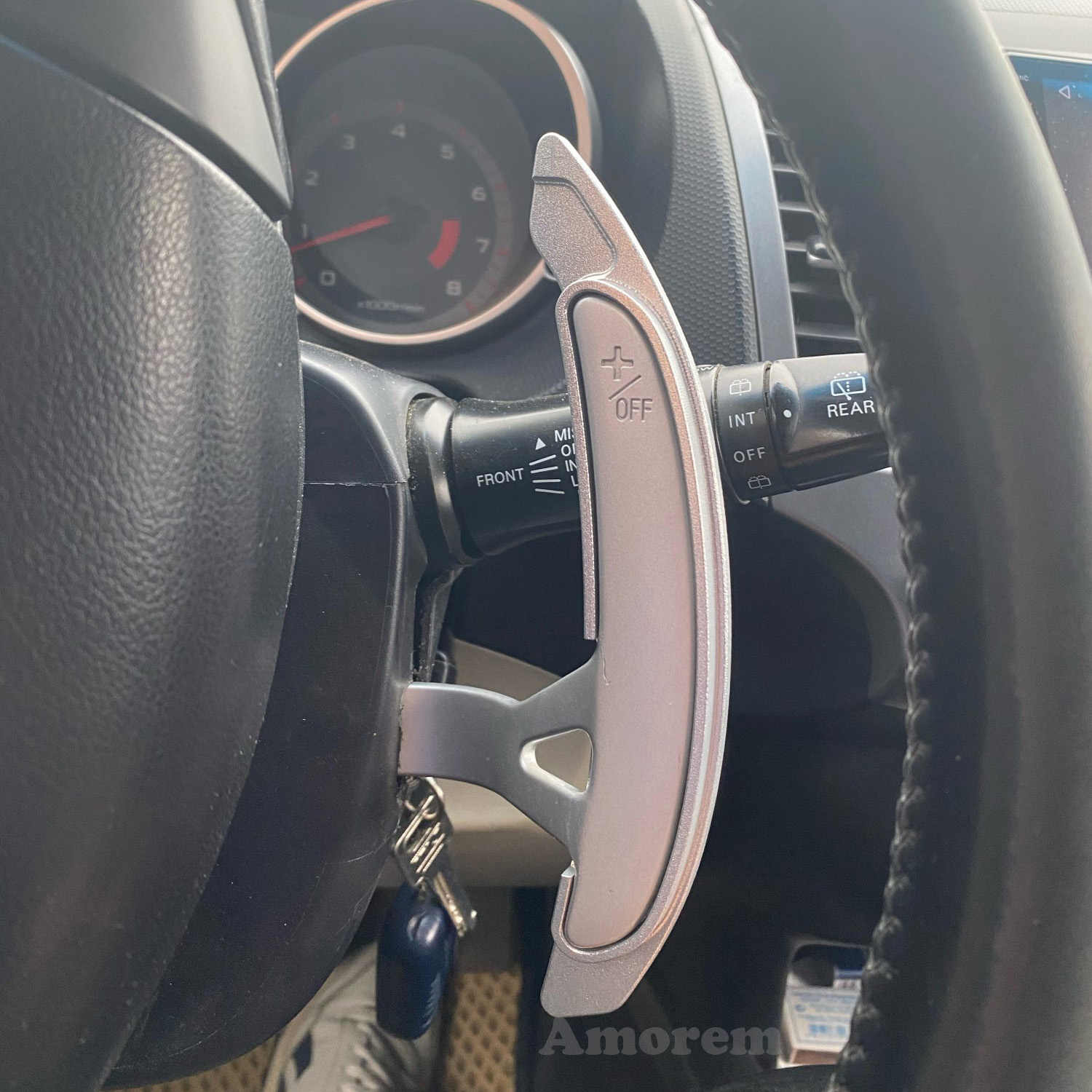 Steering Wheel Paddle Shift For Mitsubishi Pajero Lancer ASX RVR Outlander Eclipse Cross Car Shifter Extension