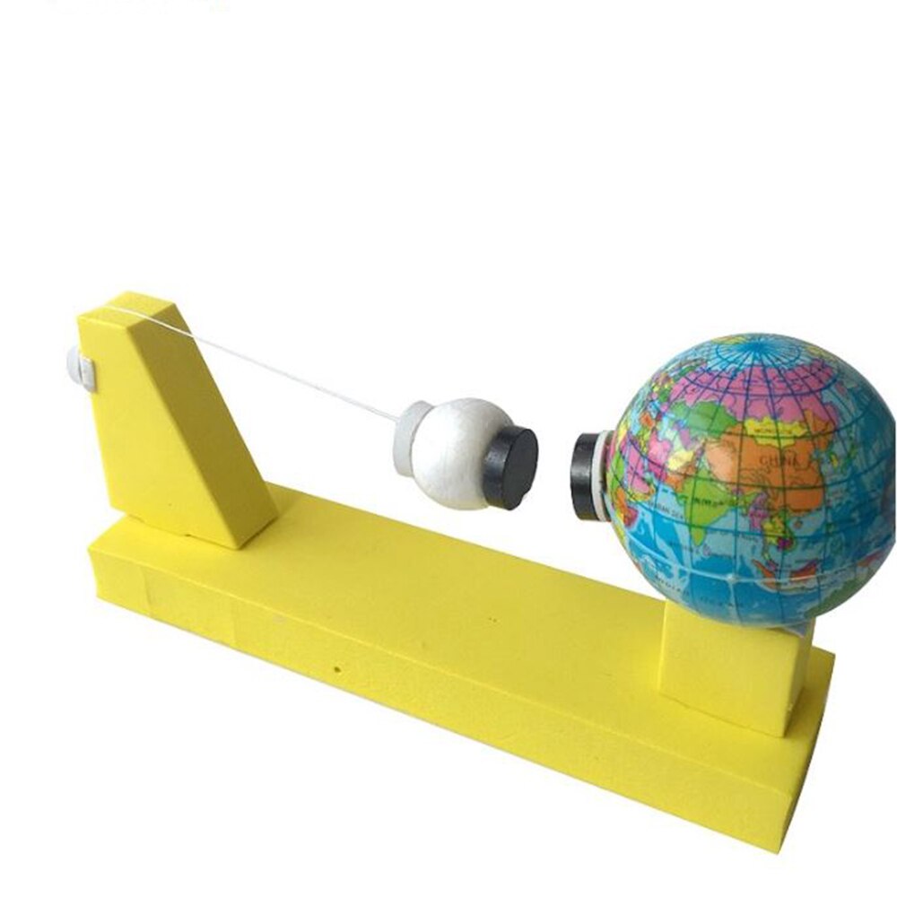 DIY Tierra Luna gravedad Geografia modelo de los niños experimentados cientificos juguetes de enseñanza Kits de juguete educativo para niños