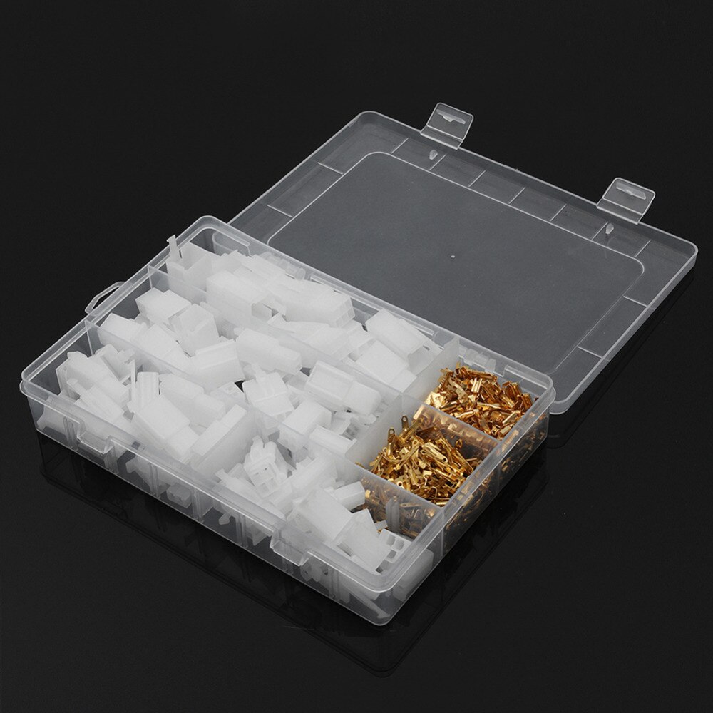 Elektrische 2,8mm 2 3 4 6 Stift Auto Stecker Terminal Für Motorrad 40 setzt Kabel Draht Auto Stecker Endgeräte Bausatz