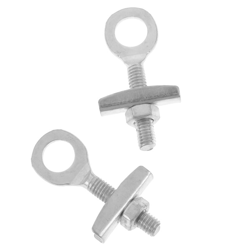 2PCS Fixed Gear Bicycle Chain Adjust Bolt Commuting Bike Chain Tensioner Bolts