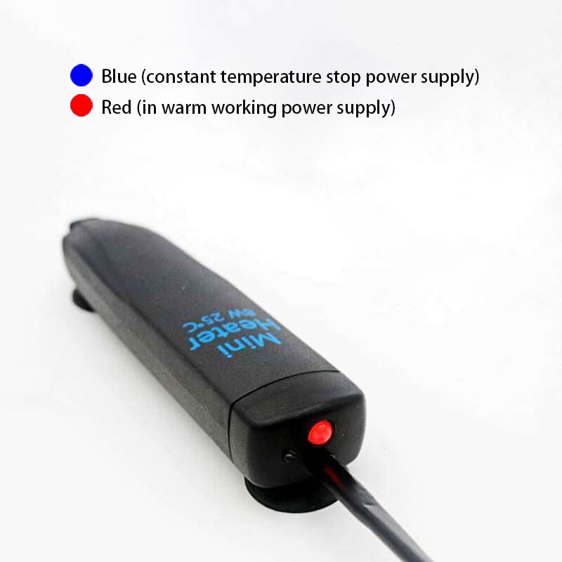 Mini Fish Tank Heater Carbon Fiber Explosion-Proof Universal Turtle Tank Water Thermostat Heating Rod Pet Supplies