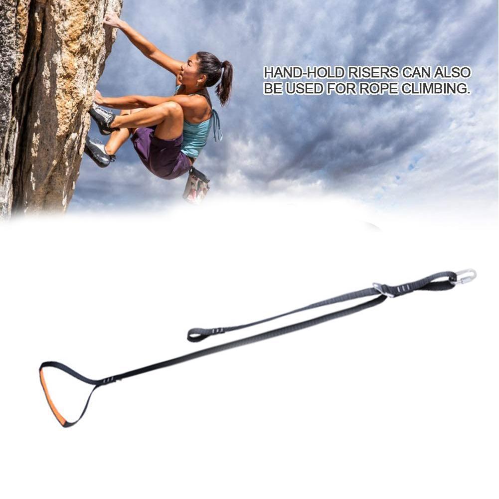 Outdoor Adjustable Webbing Foot Loop Climbing Foot Polyester Ascender Climbing Equipment Belt Device Loop Band W8O2