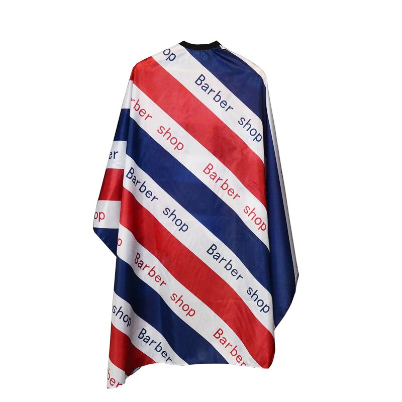 Frisörsäng mönster klippa hår vattentät tyg salong frisör cape frisör retro frisör tyg: Frisör ränder stil