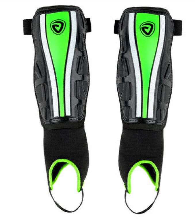 Janus JA381 double layer protective football child adult cuish plate shin guard shank pad: L