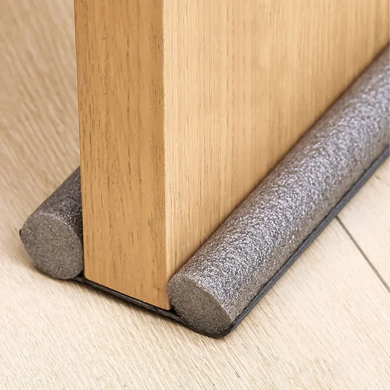 Tapón de tira de sellado inferior de puerta Flexible, protector de burlete para puerta, bloqueador de polvo y viento, tapón sellador, sello de puerta, superventas