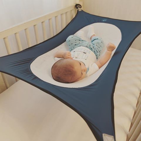 Hamaca de seguridad desmontable para bebé, cama para dormir de chico recién nacido, cuna de bebé, columpio elástico, red ajustable, portátil