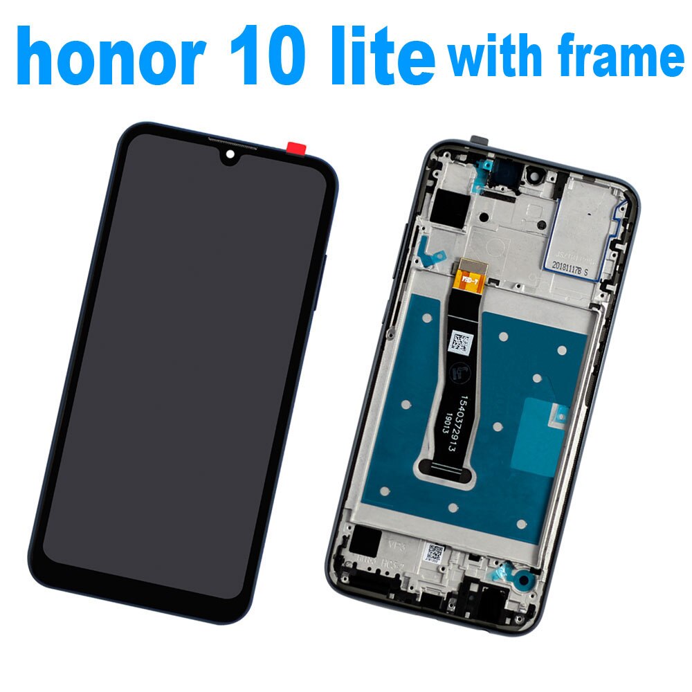 Pantalla LCD Original para Huawei Honor 10 Lite 10i, HRY-LX1 HRY-LX2, montaje de digitalizador con pantalla táctil, reemplazo de Marco