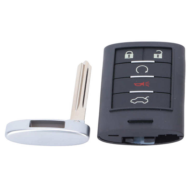 Smart Key Remote Key 5‑Button Replacement for CTS for Auto Parts