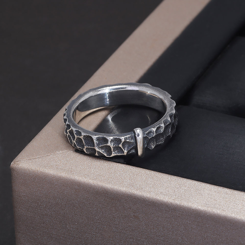 Anillo Outlander Claire de Plata de Ley 925 auténtica para mujer y hombre, banda de boda Vintage, joyería de programa de televisión de película, para aniversario