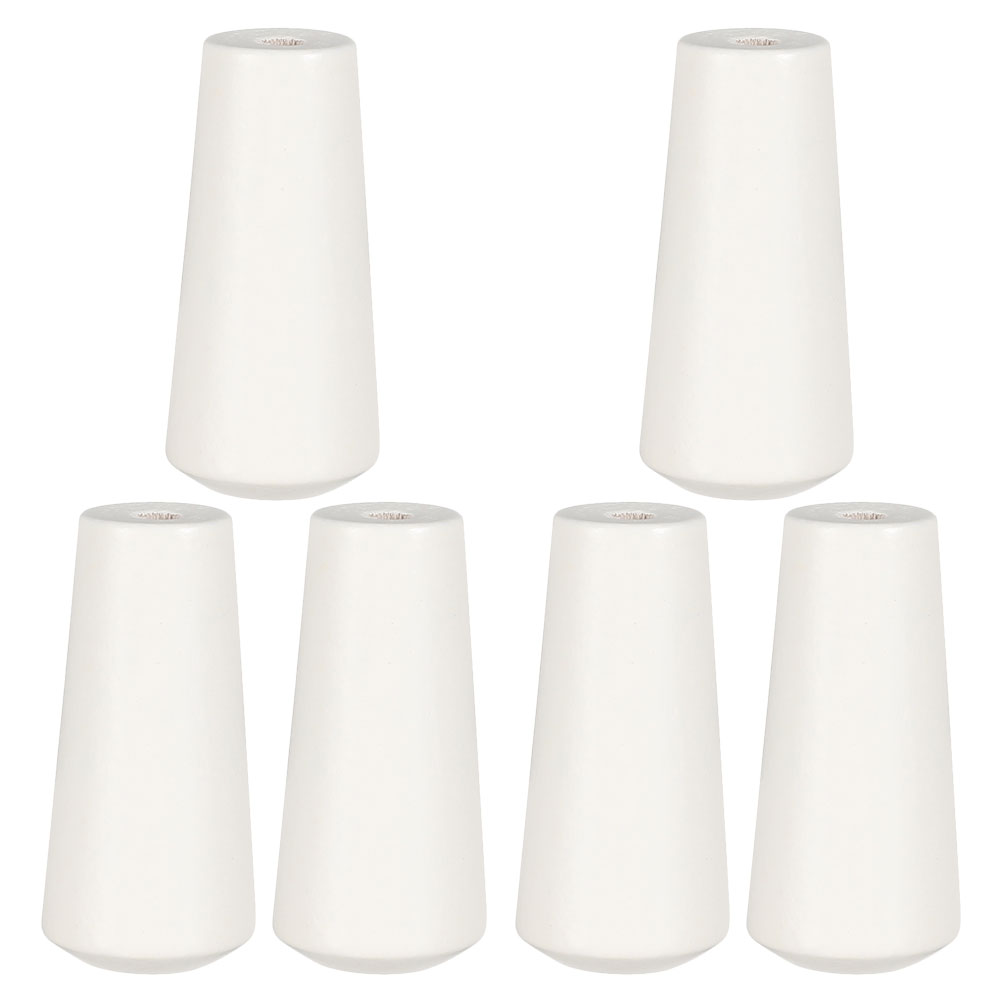 Rolo Pendant Blind Cord, Pull Ends Knobs, Cortina Gotas, Drawstring Substituição Da Janela, Suporte De Madeira, 6 Pcs