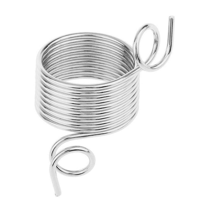 Yarn Spring Guides Braided Knuckle Assistant Jacquard Needle Thimble DIY Sewing Accessories Stainless Steel knitting Tool