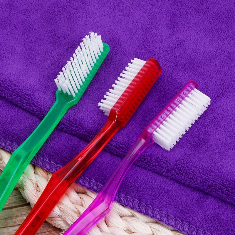 6x Nano Dental Care Premium Hard Toothbrush Bristle Tooth Brush Set For Adult
