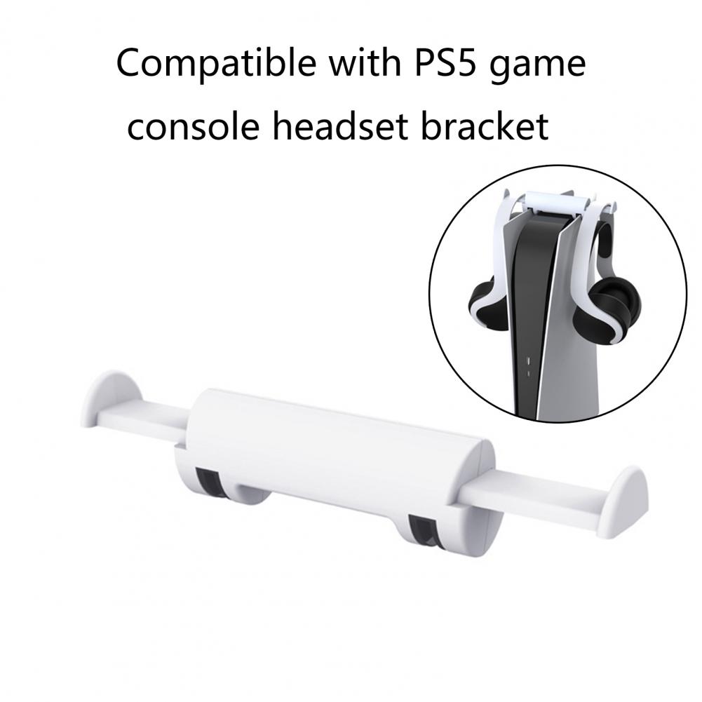 Anti-scratch Game Accessories Dual Headset Hook Holder for PS5 Game Console