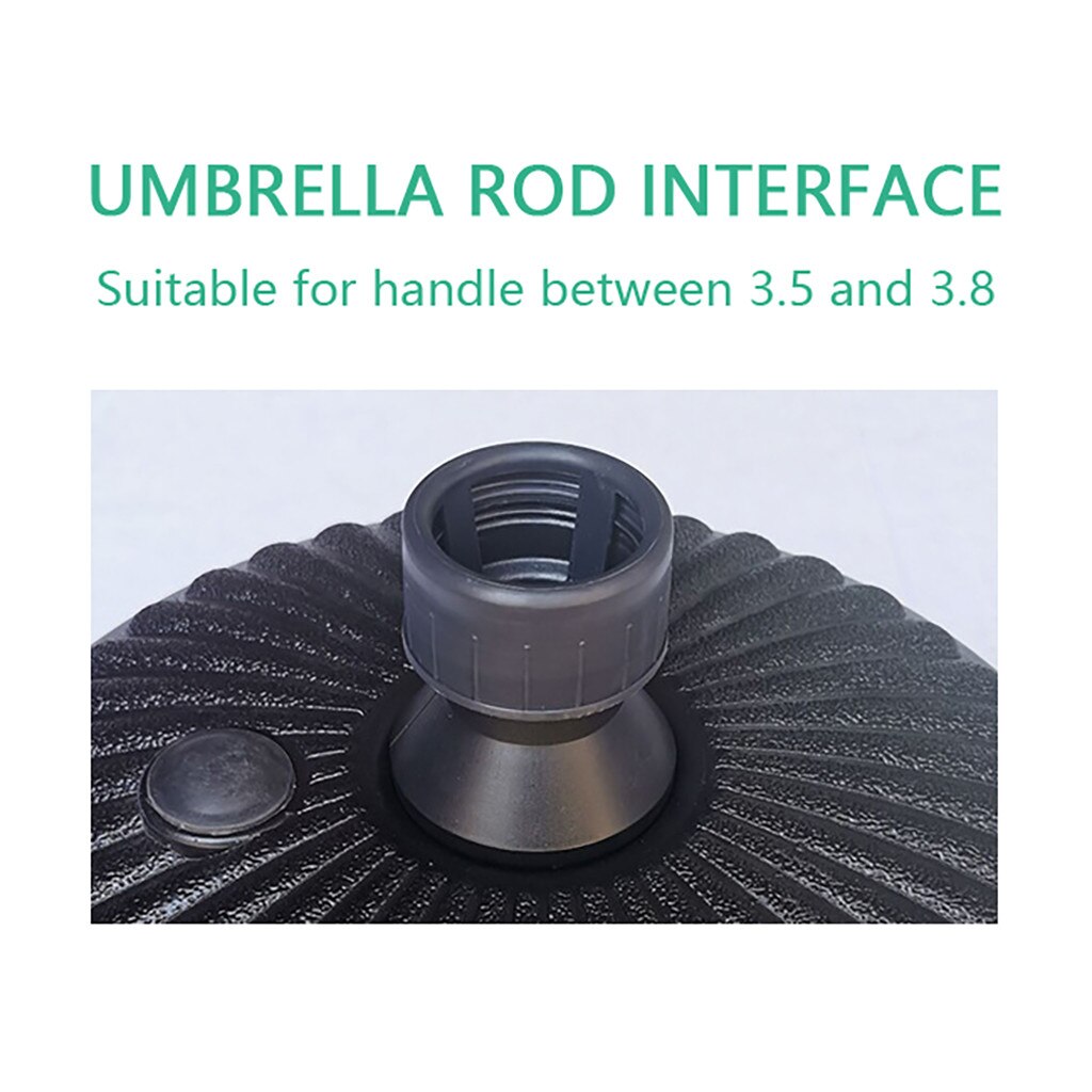 Outdoor Garden Beach Umbrella Stand Plastic Parasol Base Patio Furnit 38mm Rod Garden tools Садовый инвентарь