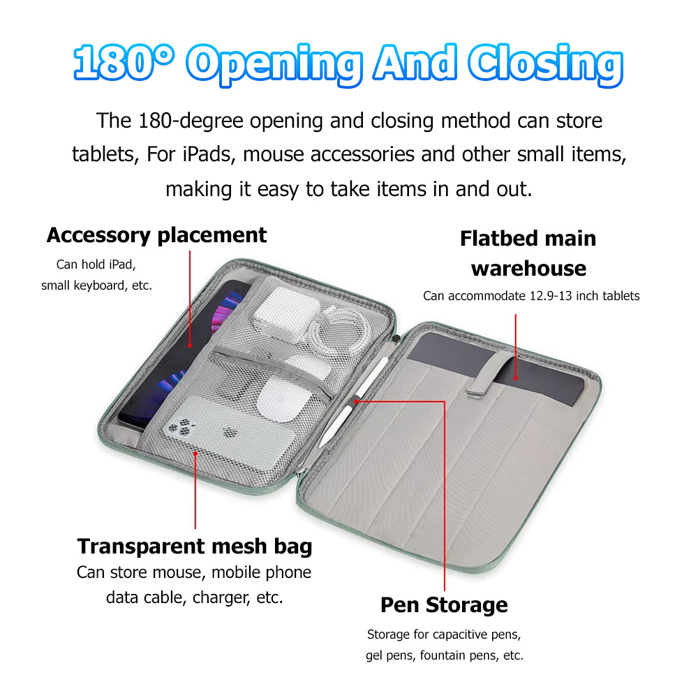 Nettbrettveske til ipad pro 12 9 11 13 -etui ipad luft 11 13 5 4 3 10.9 10.2 tommer 10th 9th 8th generasjonsdeksel vesker veske