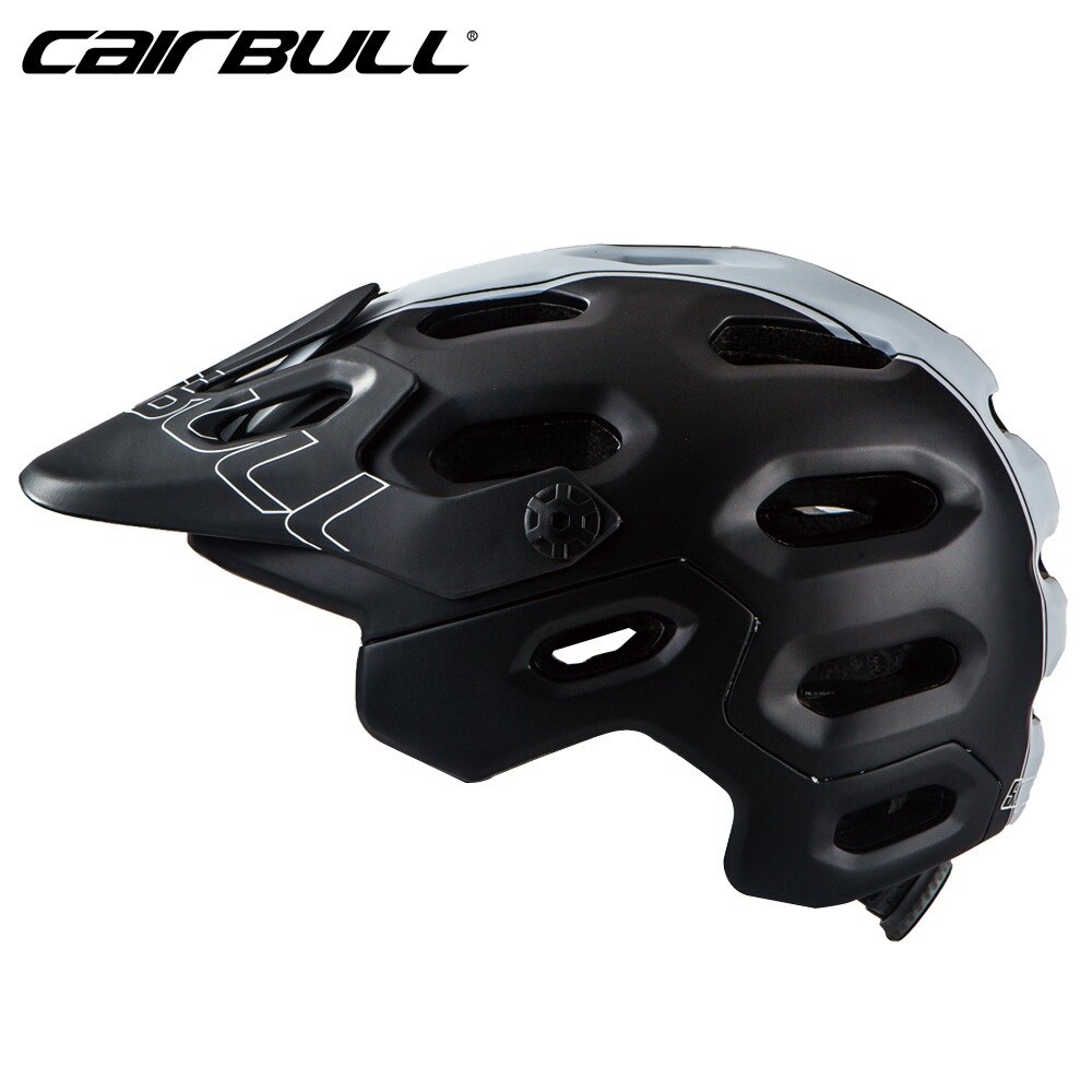 Cairbull Mountainbike Rally Sprint Sport Fietshelm Veiligheid Cap Ultralight Vrouwen Mannen Off-Road Mountainbike Helm M/L: Black in white / 54-58CM