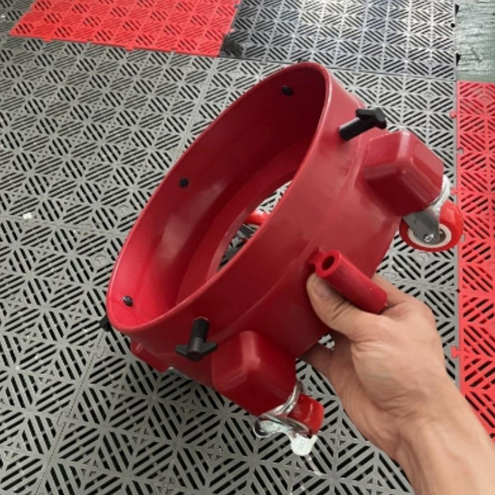 rollen Eimer Puppe Einfach zu bedienender Autowascheimer Puppe Autozubehör Drehbarer rollen Eimer Puppe mit Radzubehör