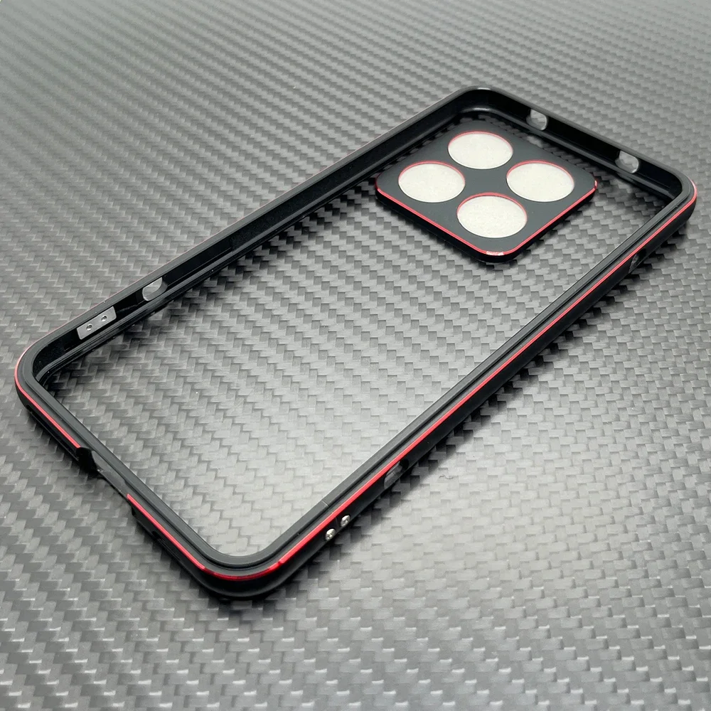Parachoques de Metal ligero para Xiaomi 15 Pro marco de aluminio fino Mi 14 Funda antiarañazos Coque + Funda protectora de lente de cámara