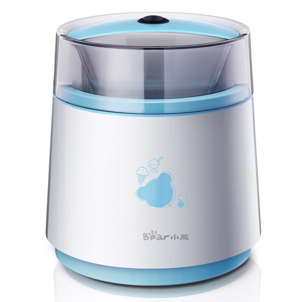 MINI DIY electric automatic soft ice cream machine household cool Fruit icecream maker household Frozen Dessert Maker 0.8L: Default Title