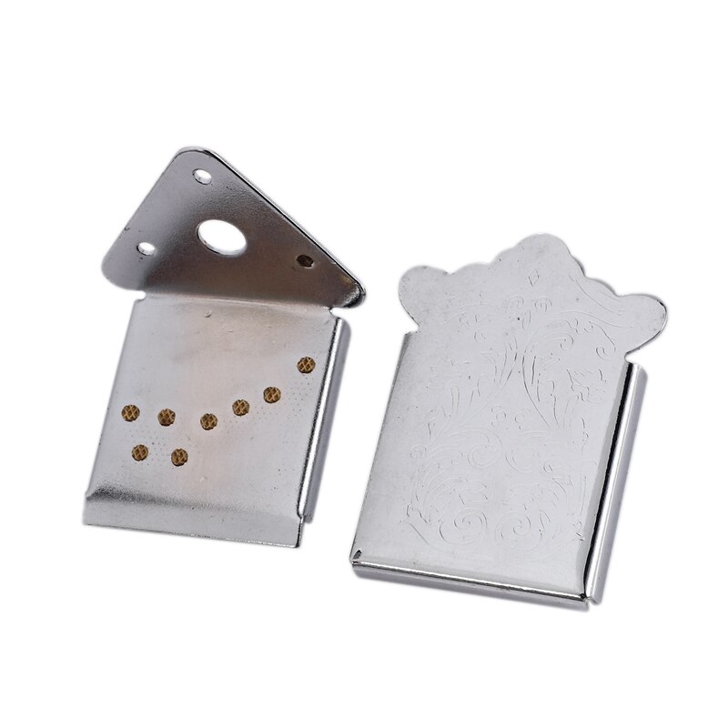 Mandolin Tailpiece Bridge, Mandolin Guitar Tailpiece with Screws for 8 String Mandolin Guitar Musical Instrument Part
