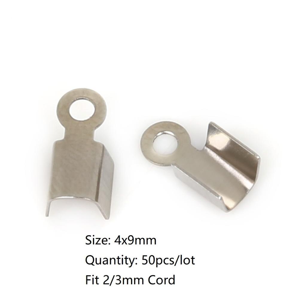 Rvs Karabijn Haken Staart Clip Sluitingen Hanger Connectors Voor Diy Sieraden Maken Ketting Armband Accessoires: 4x9mm
