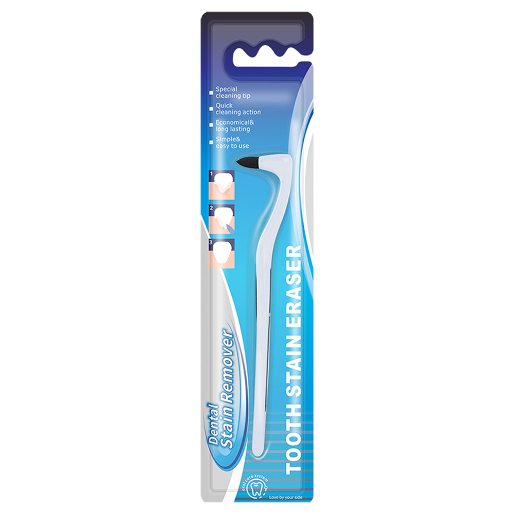Orthodontic Interdental Brush Toothbrush Stain Eraser Sponge Remove Tartar/Tea/Smoke Stains Oral Care Tools Tooth Stain Cleaing: WHITE