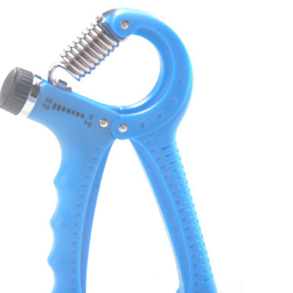 Blue Orange Heavy Gym Fitness Adjustable Hand Grip Exerciser 5-50Kg Forearm Strengthener Gripper
