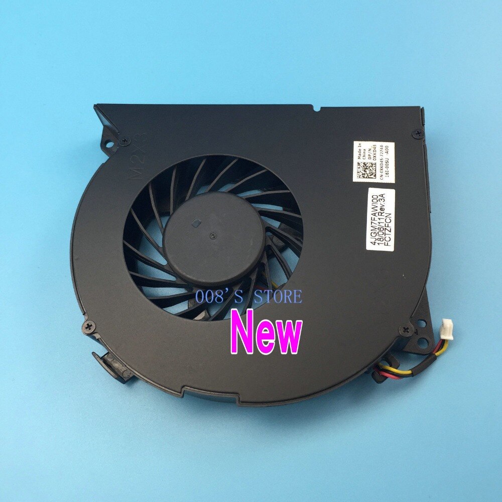 Notizbuch CPU Kühler Lüfter Für Dell XPS 17 L701X L702X Durch FORCECON DFS661605FQ0T F98M DC 5 V 0.5A DP/ N 0XKD45 4JGM7FAWI00