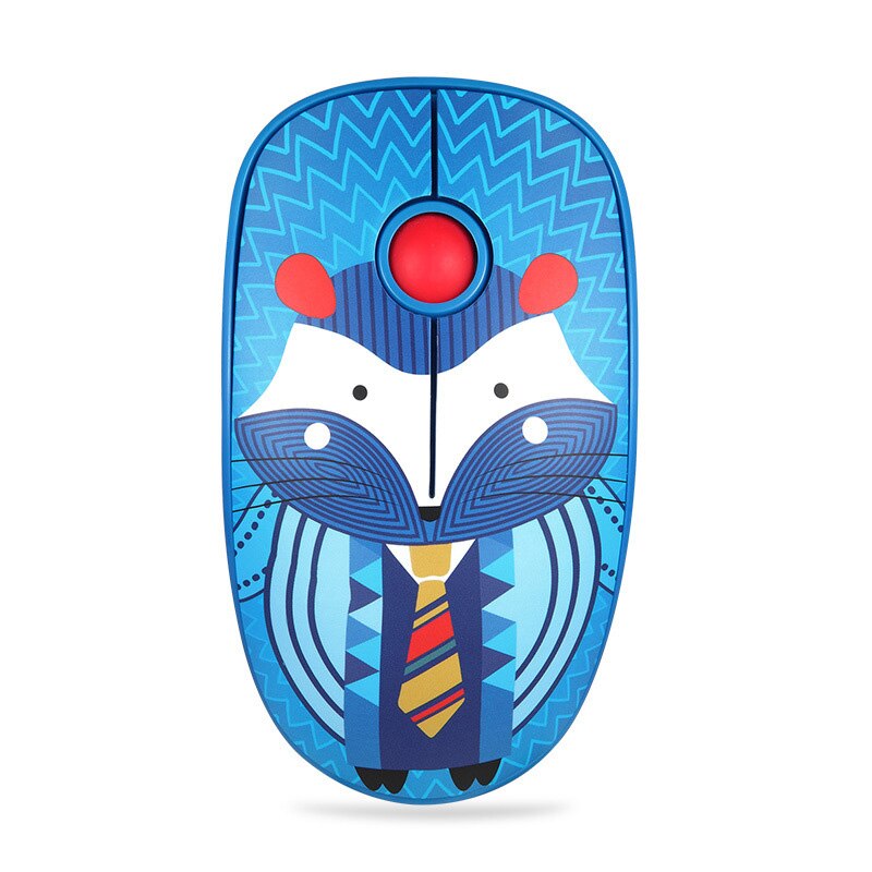 2.4G bezprzewodowa mysz 1000 DPI dziewczyny słodkie zwierzaki cicha mysz robić gier dla Macbook Lenovo ergonomiczna laptop komputer stancjonarny myszka gracz: jeż