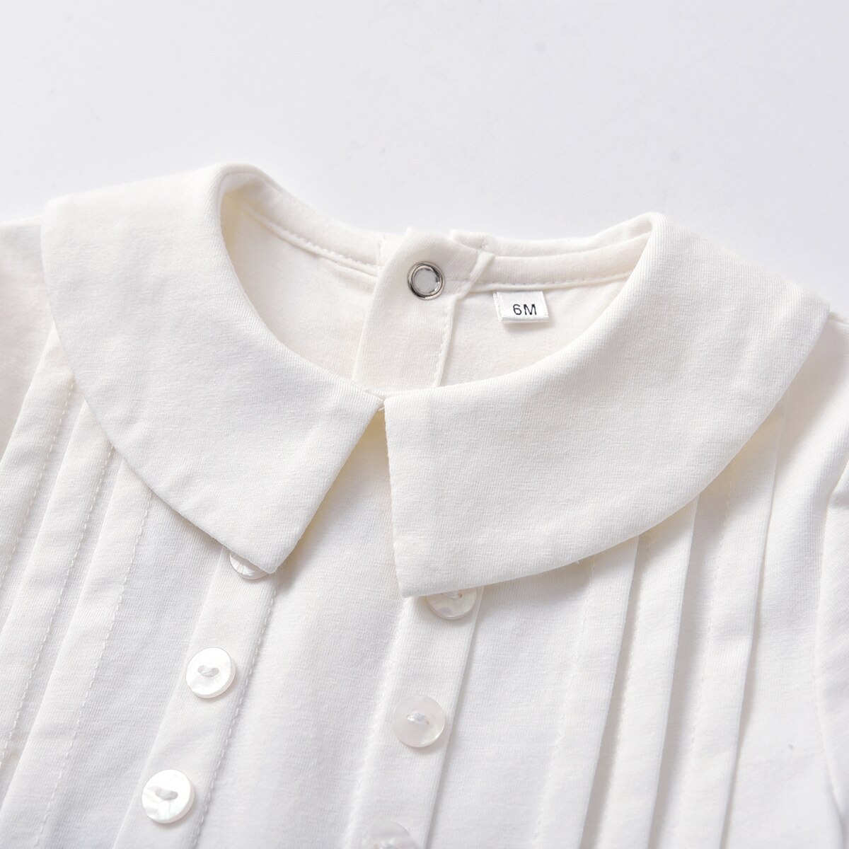 Nyfødt baby dreng bodysuits sommer spansk babytøj drenge 1st fødselsdagsfest jumpsuit spædbørn rompers småbørn dåbstøj