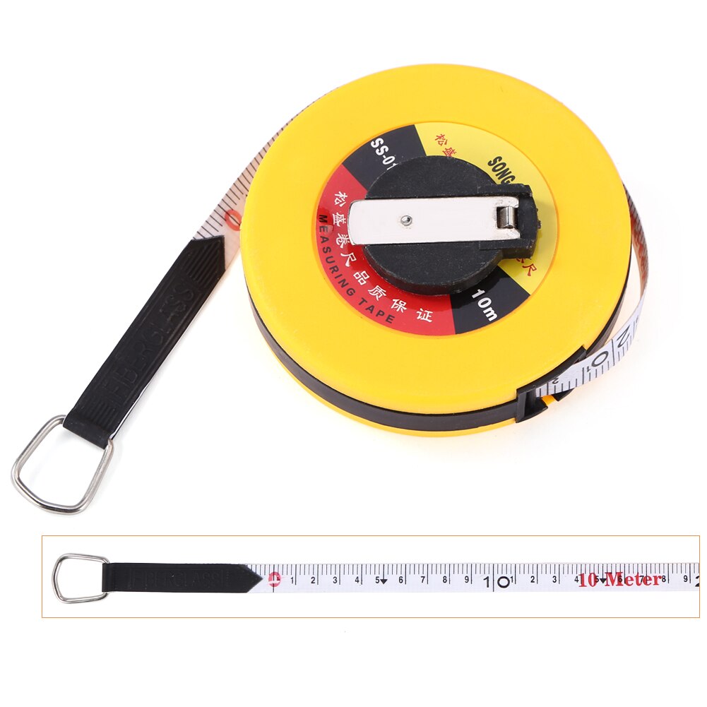 Fiberglass Soft Tape Measure Portable Body Height Building Surveying Distance Measuring Meter for Carpenter Measurement Tools